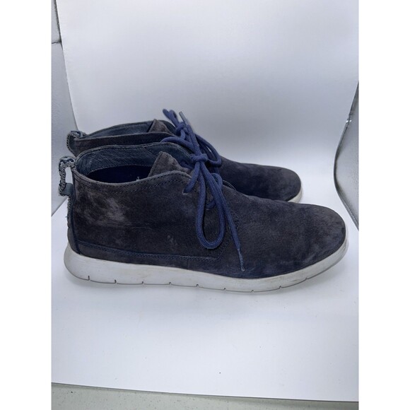 Ugg Australia Freamon chukka sneakers Mens Size 9 Blue Suede shoes 1007645 - Picture 8 of 10